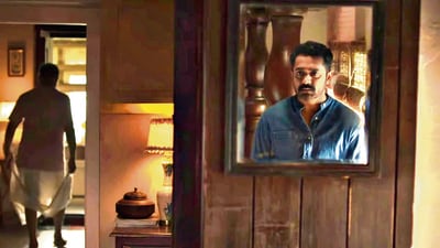 Kishkindha Kaandam is, perhaps above all else, the story of a father and son weighted down by secrets. For those who missed it in theatres, the film is due out on Disney+ Hotstar on November 1. Kishkindha Kaandam is, perhaps above all else, the story of a father and son weighted down by secrets. For those who missed it in theatres, the film is due out on Disney+ Hotstar on November 1.