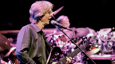 FILE - Phil Lesh performs with The Dead, at the Forum in the Inglewood section of Los Angeles, on May 9, 2009. Lesh, a founding member of the Grateful Dead, died Friday at age 84. (AP) FILE - Phil Lesh performs with The Dead, at the Forum in the Inglewood section of Los Angeles, on May 9, 2009. Lesh, a founding member of the Grateful Dead, died Friday at age 84. (AP)