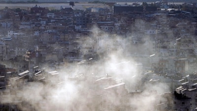 Representative image: Israeli strike on journalist compound in Lebanon kills three TV staffers (AP) Representative image: Israeli strike on journalist compound in Lebanon kills three TV staffers (AP)