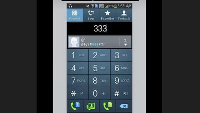 A brain teaser asked users to count the instances of "3" on a phone's dialer interface. (Instagram/br4inteaserhub) A brain teaser asked users to count the instances of "3" on a phone's dialer interface. (Instagram/br4inteaserhub)