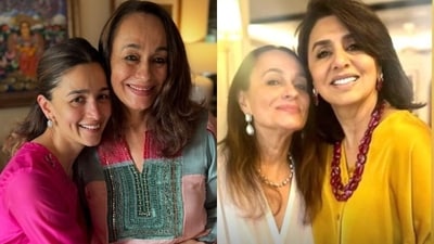 Alia Bhatt and Neetu Kapoor posted sweet pictures wishing Soni Razdan on her birthday, Alia Bhatt and Neetu Kapoor posted sweet pictures wishing Soni Razdan on her birthday,