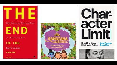This week’s pick of interesting reads includes a book on China’s faltering Belt and Road Initiative, a volume on Musk’s takeover of Twitter, and the first ever Ramayana for babies. (Akash P Shrivastav) This week’s pick of interesting reads includes a book on China’s faltering Belt and Road Initiative, a volume on Musk’s takeover of Twitter, and the first ever Ramayana for babies. (Akash P Shrivastav)