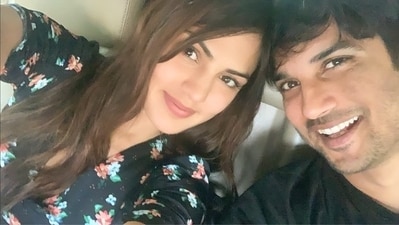 Actors Rhea Chakraborty and Sushant Singh Rajput. Actors Rhea Chakraborty and Sushant Singh Rajput.