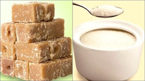 Move over jaggery and sugar. Try these healthier sweeteners instead for your diet (Twitter/RX365in/FitBharat) Move over jaggery and sugar. Try these healthier sweeteners instead for your diet (Twitter/RX365in/FitBharat)