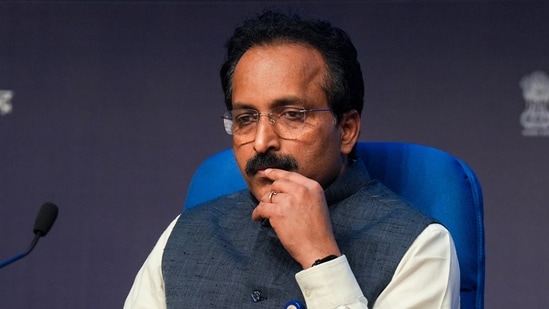 ISRO Chairman and Secretary, Department of Space, S Somanath said the space agency is developing new technologies for space debris management. (PTI Photo/Manvender Vashist Lav)