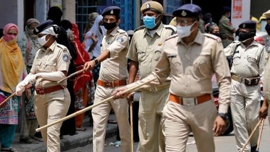 Among those apprehended were eight women and six minors, rounded up from areas including Chandola Lake, Dani Limda, Shah-E-Alam, and Kubernagar. (File) (Reuters )