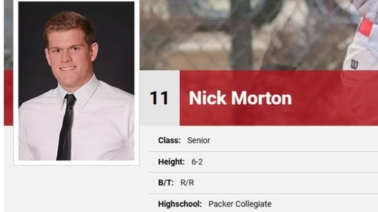 Nicolas Morton's official profile on the official athletic website of the Washington & Jefferson presidents. (gopresidents.com)