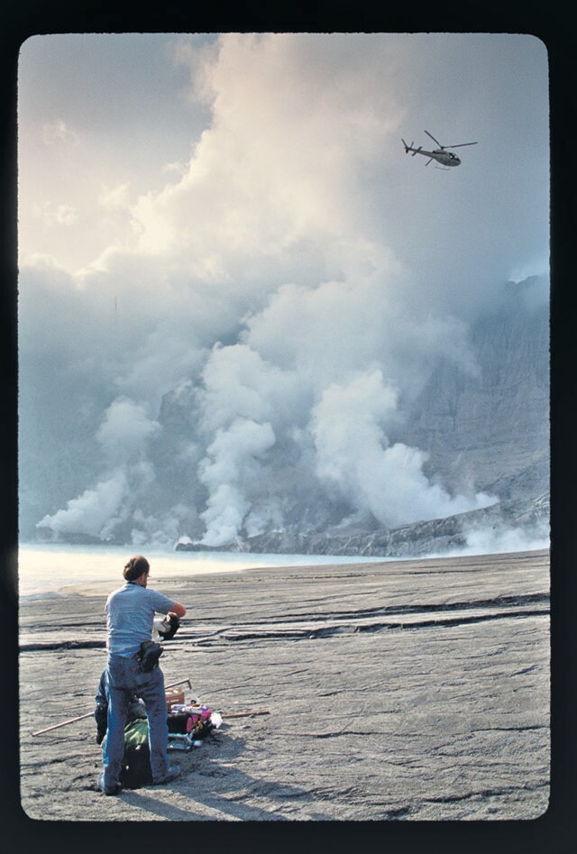 At Mount Pinatubo in the Philippines, after the massive eruption in 1991. That event caused the aerosol effect now being explored, and it did reflect light back and lead global average temperatures to dip by 0.5 degrees Celsius. But side effects could include altered monsoon patterns, and a depleted ozone layer. (Getty Images) At Mount Pinatubo in the Philippines, after the massive eruption in 1991. That event caused the aerosol effect now being explored, and it did reflect light back and lead global average temperatures to dip by 0.5 degrees Celsius. But side effects could include altered monsoon patterns, and a depleted ozone layer. (Getty Images)