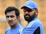 India's head coach Gautam Gambhir and captain Rohit Sharma. (Photo by IDREES MOHAMMED / AFP) / -- IMAGE RESTRICTED TO EDITORIAL USE - STRICTLY NO COMMERCIAL USE -- India's head coach Gautam Gambhir and captain Rohit Sharma. (Photo by IDREES MOHAMMED / AFP) / -- IMAGE RESTRICTED TO EDITORIAL USE - STRICTLY NO COMMERCIAL USE --