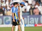 India's head coach Gautam Gambhir, left, and India's captain Rohit Sharma reacts after their lost against NZ. (AP Photo/Rafiq Maqbool) India's head coach Gautam Gambhir, left, and India's captain Rohit Sharma reacts after their lost against NZ. (AP Photo/Rafiq Maqbool)