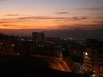 A general view of Tehran after several explosions were heard, in Tehran, Iran, 