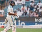 Pune: India's captain Rohit Sharma walks back after his dismissal. (PTI Photo/Kunal Patil) (PTI10_24_2024_000226A) Pune: India's captain Rohit Sharma walks back after his dismissal. (PTI Photo/Kunal Patil) (PTI10_24_2024_000226A)