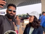 Shraddha Kapoor and Aditya Roy Kapur were spotted at the airport today, at different times
