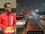 Zomato CEO Deepinder Goyal faced heavy traffic en route to Diljit Dosanjh's Diwali concert in Delhi.






