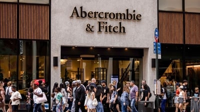An Abercrombie & Fitch store in New York, US, on Monday, Aug. 19, 2024. (Yuki Iwamura/Bloomberg) An Abercrombie & Fitch store in New York, US, on Monday, Aug. 19, 2024. (Yuki Iwamura/Bloomberg)