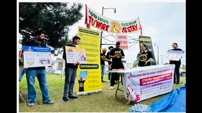 Canada has been witnessing protests by students in several provinces, seeking relaxation in immigration policies. (Sourced)