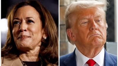 Locked in a too-close-to-call race for the White House, both Trump and Democratic rival Kamala Harris have in large part eschewed traditional news media to chase new audiences -- a sign, experts say, of a shifting US media landscape. (REUTERS)