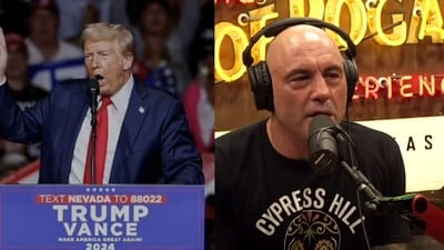 Donald Trump confirms Joe Rogan's podcast appearance: Report Donald Trump confirms Joe Rogan's podcast appearance: Report