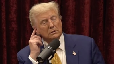 Donald Trump discussed his assassination attempt during a Joe Rogan podcast. (YouTube/PowerfulJRE) Donald Trump discussed his assassination attempt during a Joe Rogan podcast. (YouTube/PowerfulJRE)