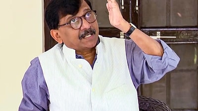 Shiv Sena (UBT) MP Sanjay Raut was among those who condemned Deshmukh's remarks. (PTI) Shiv Sena (UBT) MP Sanjay Raut was among those who condemned Deshmukh's remarks. (PTI)