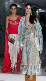 Kareena in 2018 diwali party. (Instagram)