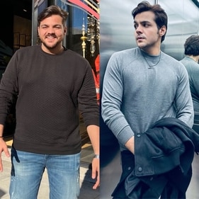 Ashish Chanchalani before and after. Ashish Chanchalani before and after.