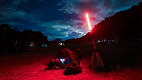 Joya-La Barreta Ecological Park in Queretaro, Mexico, is Latin America's first urban dark sky space. (AP photo)