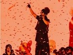 Diljit Dosanjh performed in Delhi on Saturday. Diljit Dosanjh performed in Delhi on Saturday.