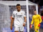 Kylian Mbappe missed two clear chances early in the match. 