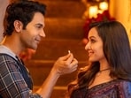 Rajkummar Rao and Shraddha Kapoor in a still from Stree 2