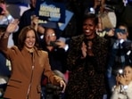 Michelle Obama endorses Kamala Harris in fiery speech at Michigan rally (Photo by JEFF KOWALSKY / AFP) Michelle Obama endorses Kamala Harris in fiery speech at Michigan rally (Photo by JEFF KOWALSKY / AFP)