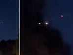 Fleet of glowing ‘UFOs’ speeding through the skies in Indiana leaves witnesses stunned (@christina.sharp18/TikTok)