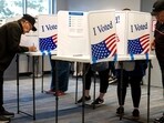 US election: New TikTok trend sees Gen Z ‘cancelling out’ their parents and partners' votes (Photographer: Kent Nishimura/Bloomberg)