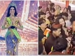 Rachel gupta wins Miss Grand International, while Myanmar's Thae Su Nyein cries on stage.