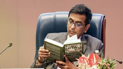 Justice DY Chandrachud would retire as CJI on November 10. (ANI file photo) Justice DY Chandrachud would retire as CJI on November 10. (ANI file photo)