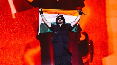 Diljit Dosanjh performs at Delhi JLN Stadium as part of his Dil-Luminati Tour on Saturday, October 26 (Instagram) Diljit Dosanjh performs at Delhi JLN Stadium as part of his Dil-Luminati Tour on Saturday, October 26 (Instagram)
