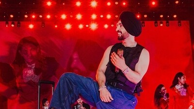 Diljit Dosanjh performed in Delhi as part of the Dil-Luminati India Tour 2024. (Instagram)