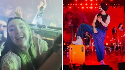Diljit Dosanjh at the Delhi leg of the Dil-Luminati India Tour 2024