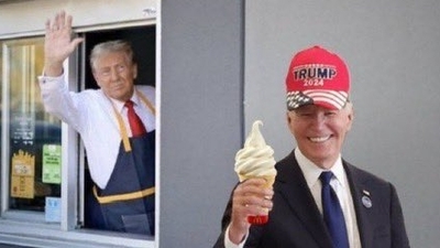 Trump vows to make McDonald’s ice cream machines ‘great again' in viral post (realDonaldTrump/X)