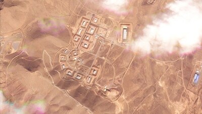 A satellite image shows Khojir rocket motor casting facility, near Teheran, Iran October 24, 2024. 2024 Planet Labs Inc/Handout. (via REUTERS)