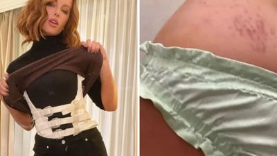 Kate Beckinsale shares photos from the set of Canary Black (Instagram) Kate Beckinsale shares photos from the set of Canary Black (Instagram)