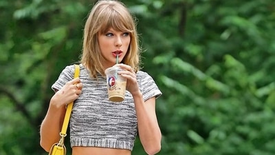 Singer Taylor Swift’s preferred coffee is a grande non-fat caramel latte Singer Taylor Swift’s preferred coffee is a grande non-fat caramel latte