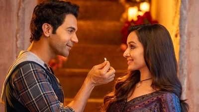 Rajkummar Rao and Shraddha Kapoor in a still from Stree 2 Rajkummar Rao and Shraddha Kapoor in a still from Stree 2