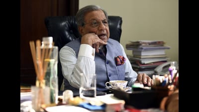 Veteran Indian policymaker NK Singh (HT Archive)
