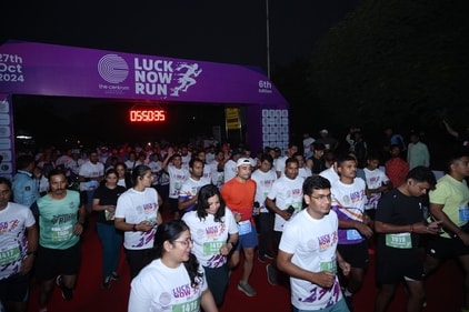 Participant at the Lucknow Run