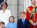 Prince William and Kate Middleton with their kids Princess Charlotte, Prince George and Prince Louis