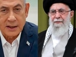 Israeli Prime Minister Benjamin Netanyahu and Iran's Ayatollah Khamenei.