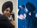 Diljit Dosanjh's fan watches his Delhi concert from a flight Diljit Dosanjh's fan watches his Delhi concert from a flight