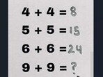 A math puzzle shared on X challenged users, sparking discussions and varied reactions online.


