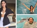 Janhvi Kapoor and Khushi Kapoor turned Kardashians in a goofy video during their vacation. Janhvi Kapoor and Khushi Kapoor turned Kardashians in a goofy video during their vacation.